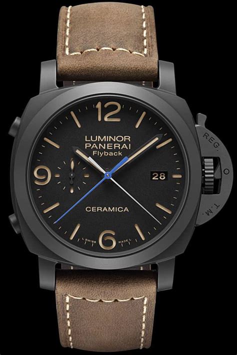 panerai luminor 1950 flyback ceramica|luminor panerai daylight price.